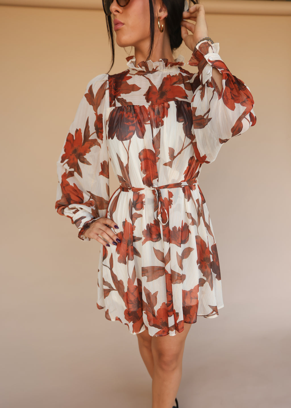 Autumn Petal Dress