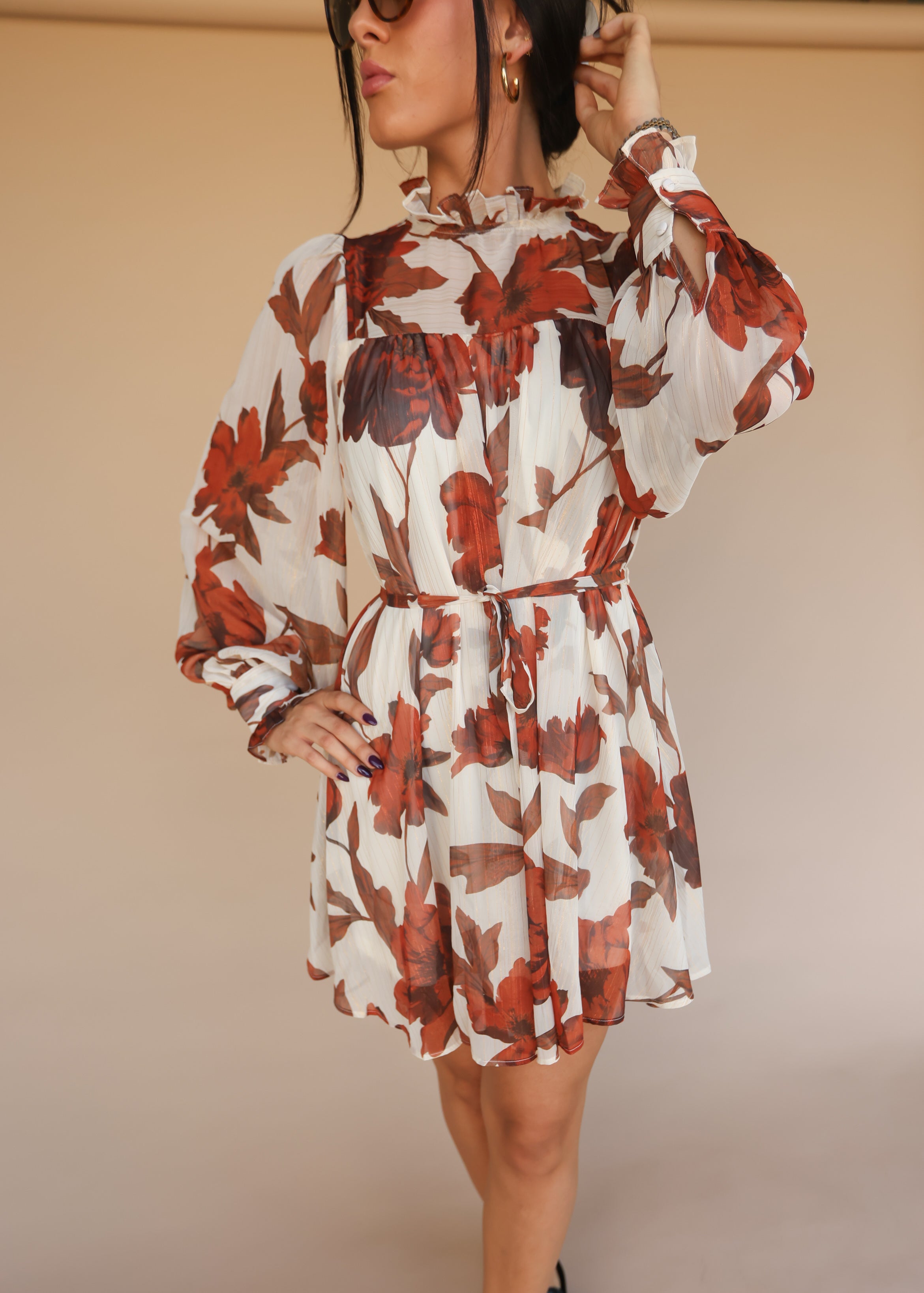 Autumn Petal Dress