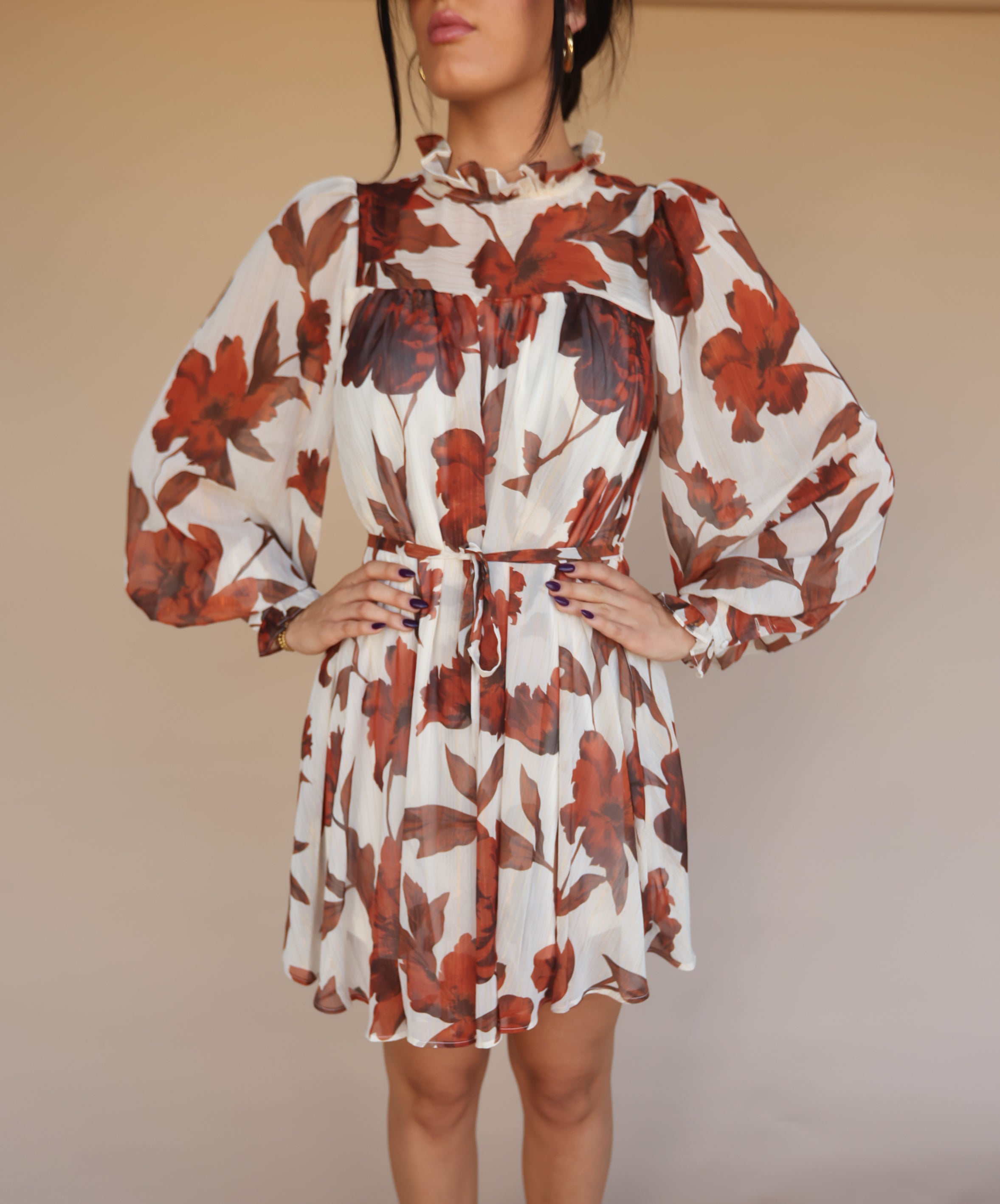 Autumn Petal Dress