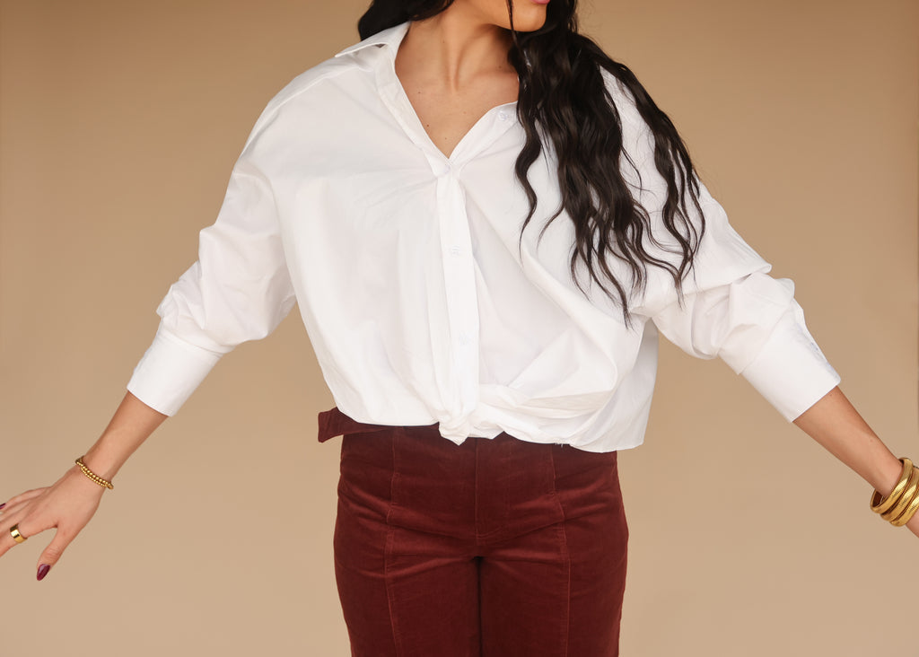 The Poplin Top