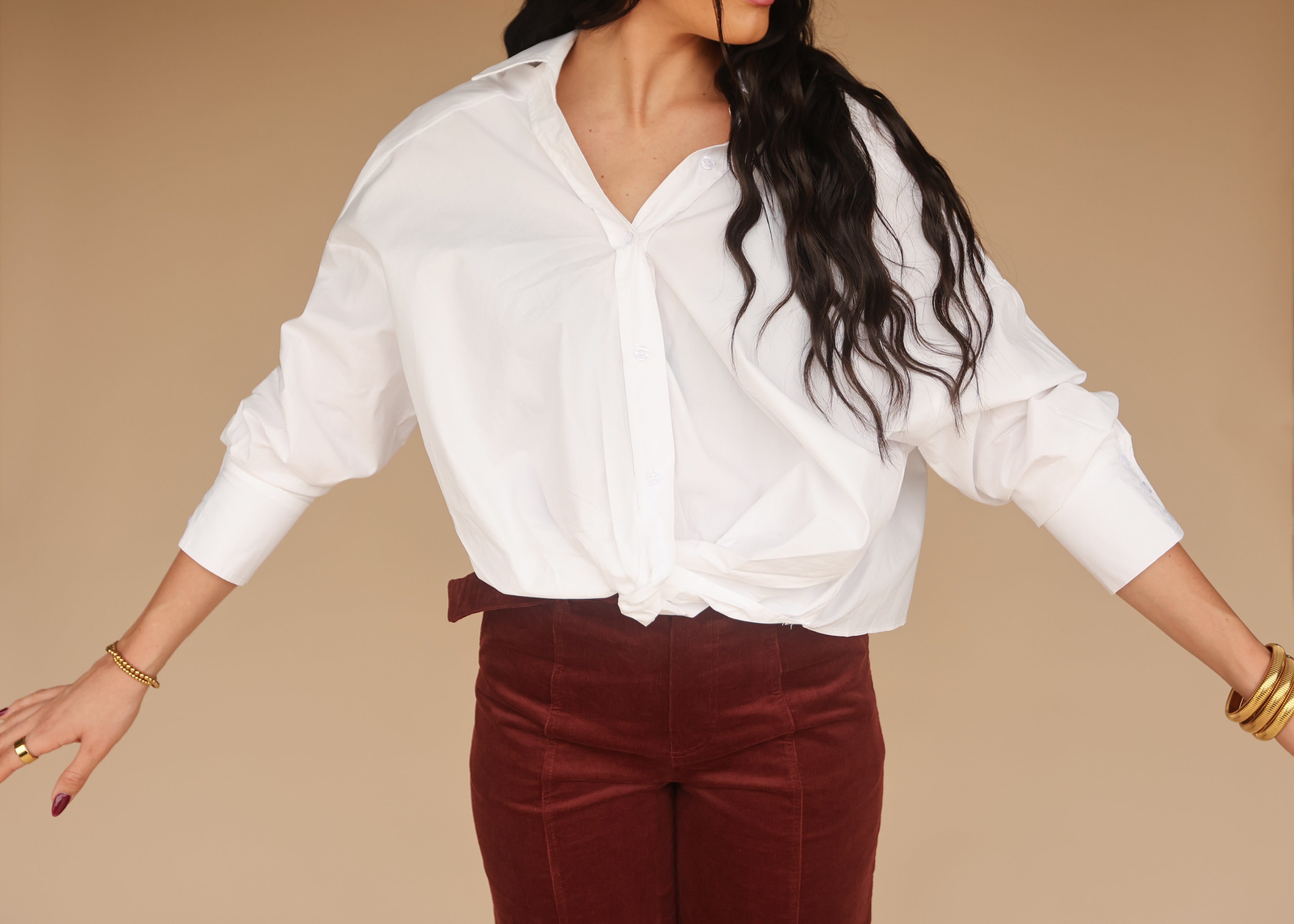 The Poplin Top