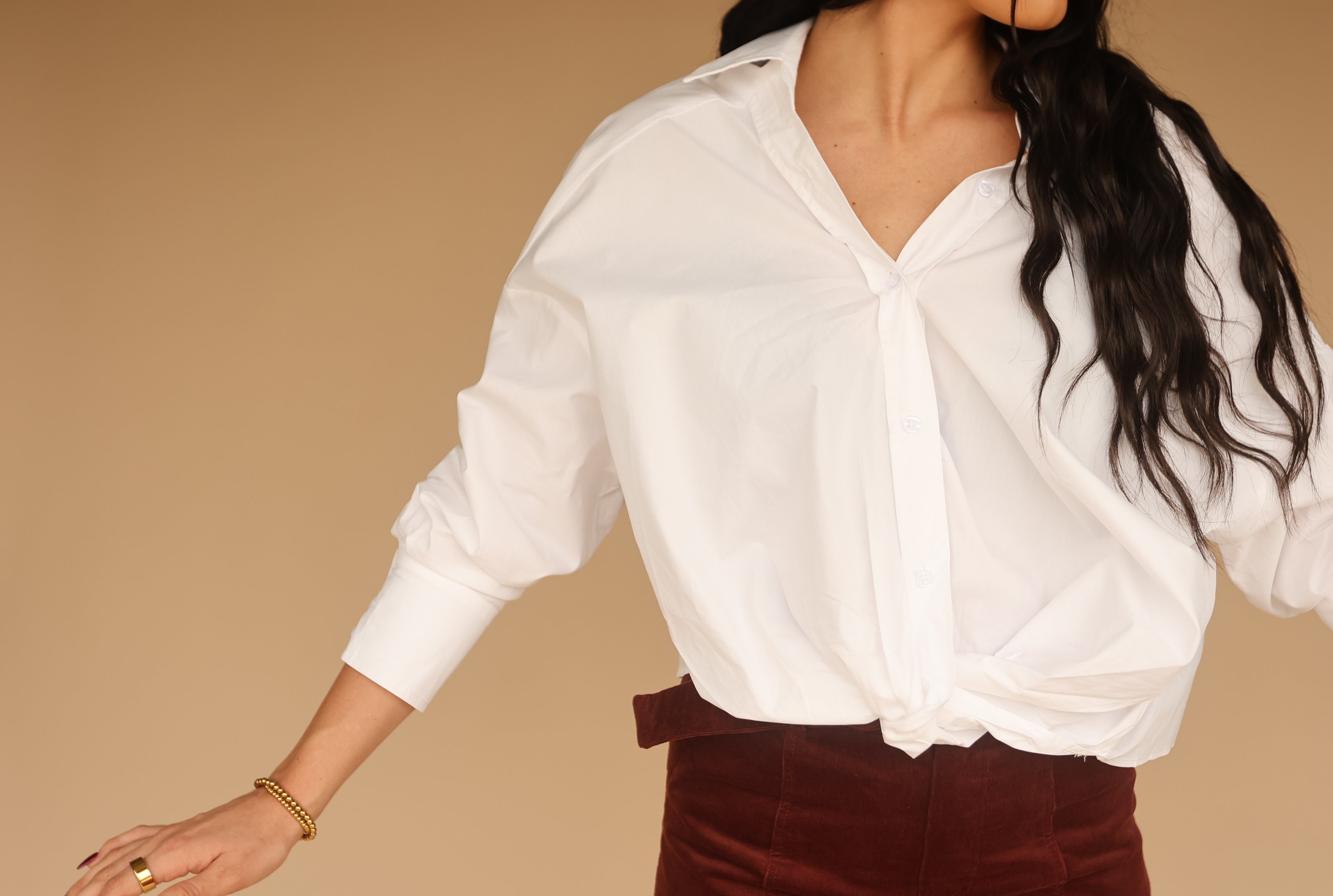 The Poplin Top
