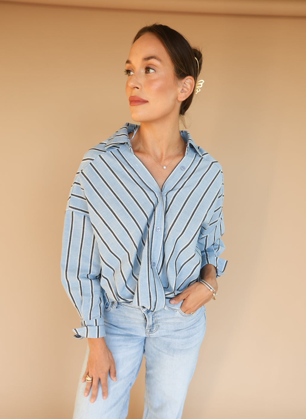 Harper Stripe Top