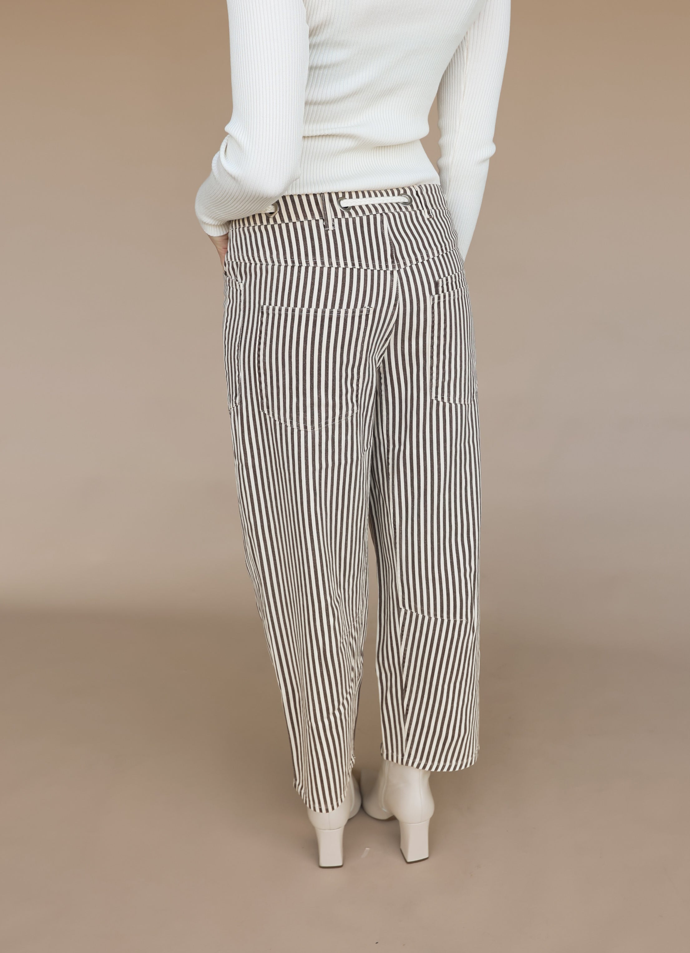 Striped Drawstring Pant
