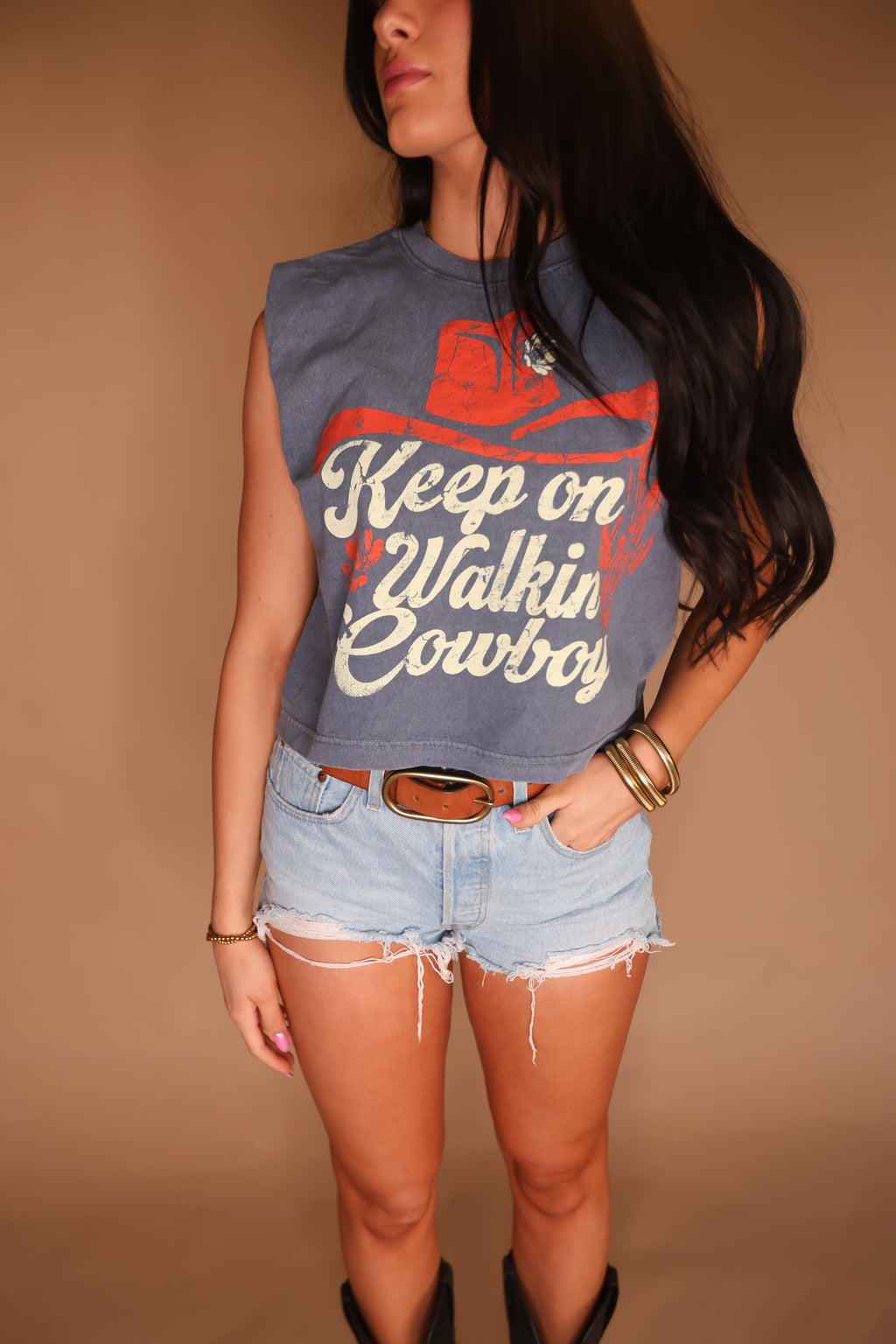 The Cowboy Muscle Tee