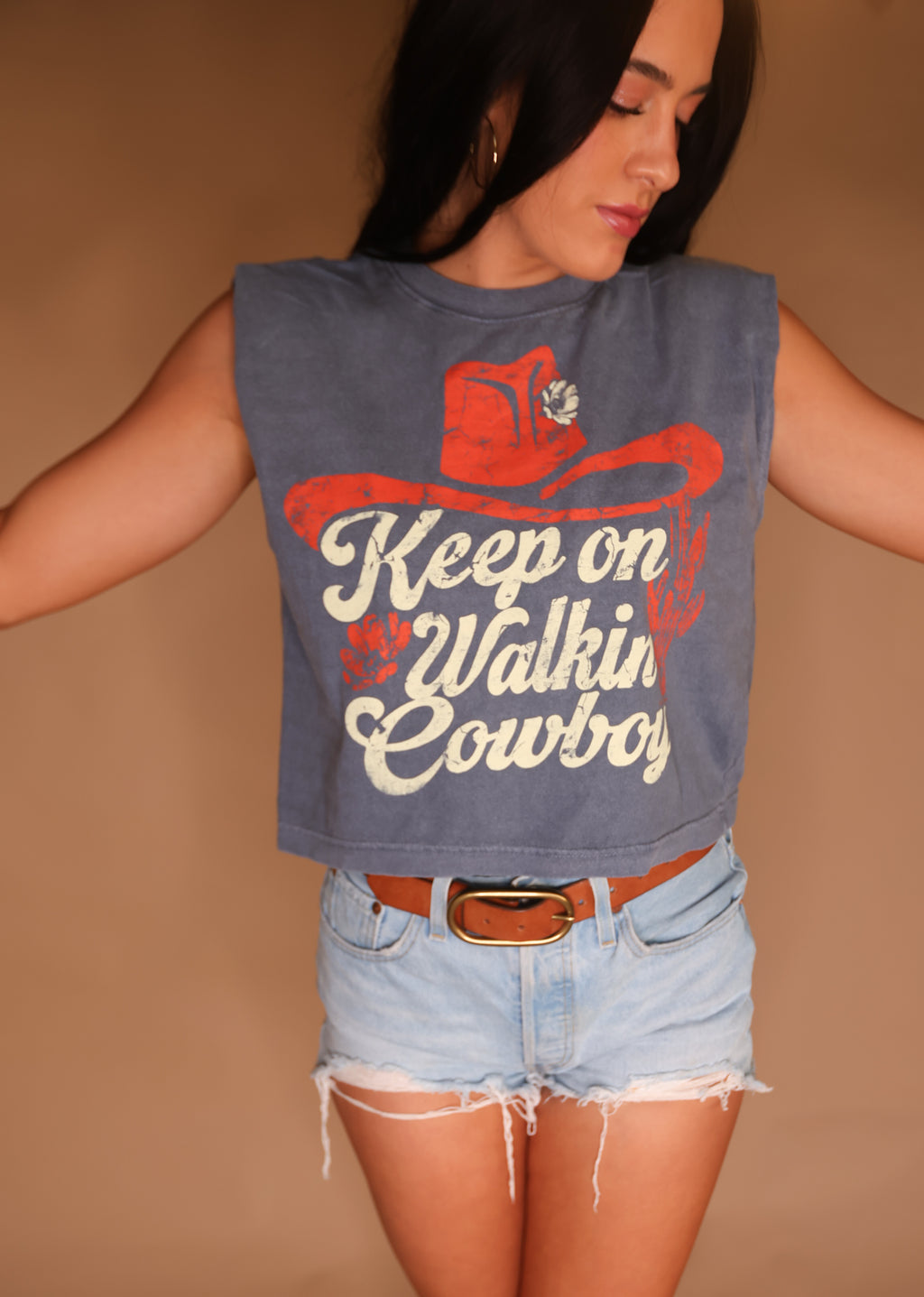 The Cowboy Muscle Tee